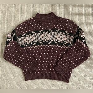 Vintage Winter Holiday Christmas Ugly Sweater - M
